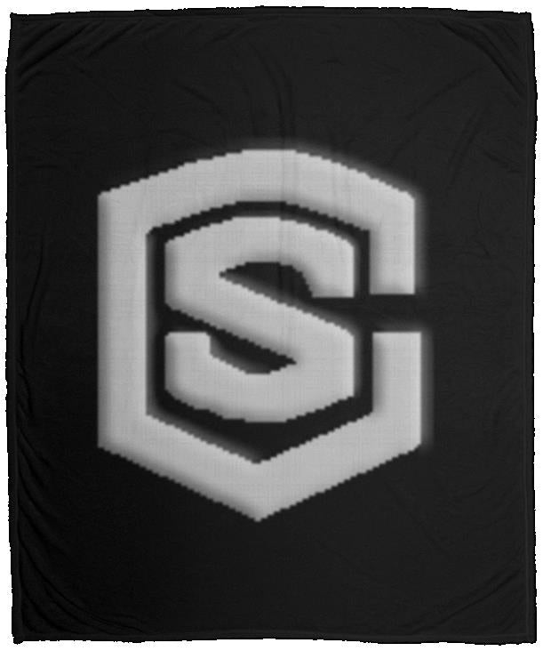 silver (2) VPM Cozy Plush Fleece Blanket - 50x60