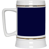 silver (2) 22217 Beer Stein 22oz.
