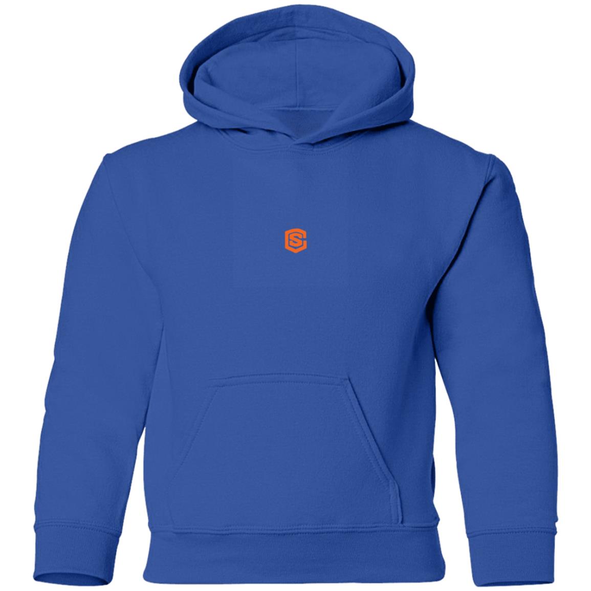 Illustrator Orange Logo G185B Youth Pullover Hoodie