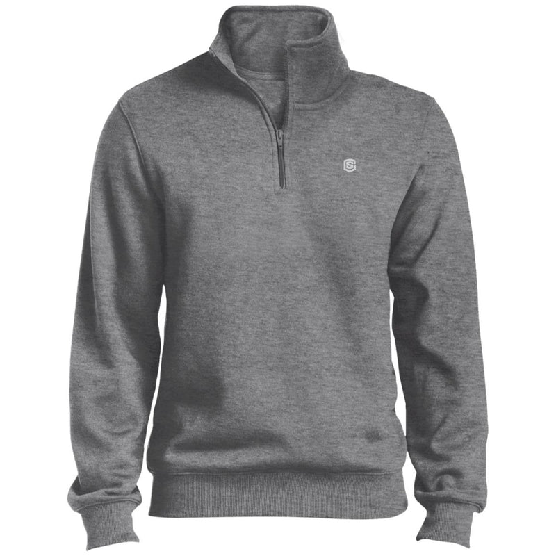 Illustrator Silver Logo ST253 1/4 Zip Sweatshirt