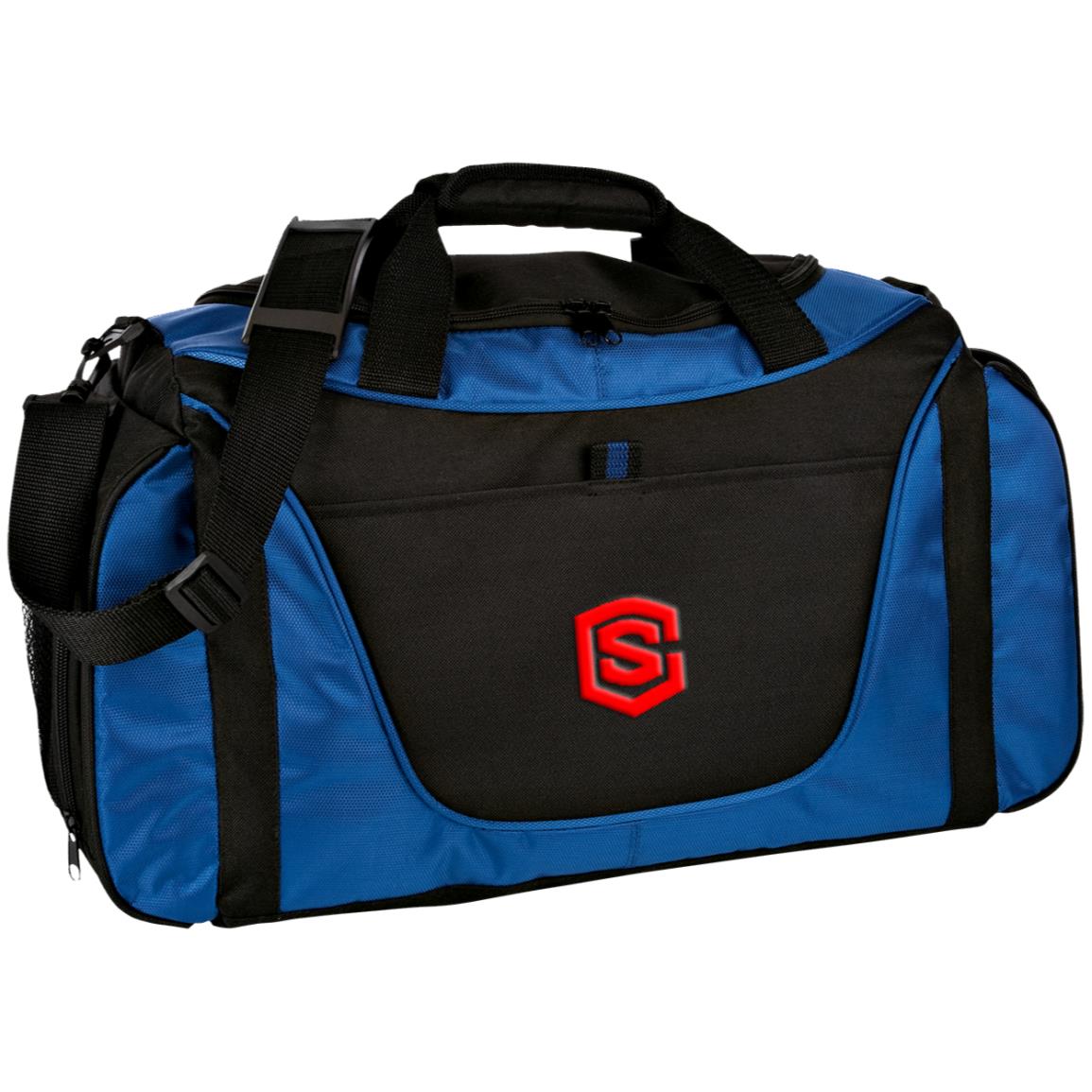 red (2) BG1050 Medium Color Block Gear Bag
