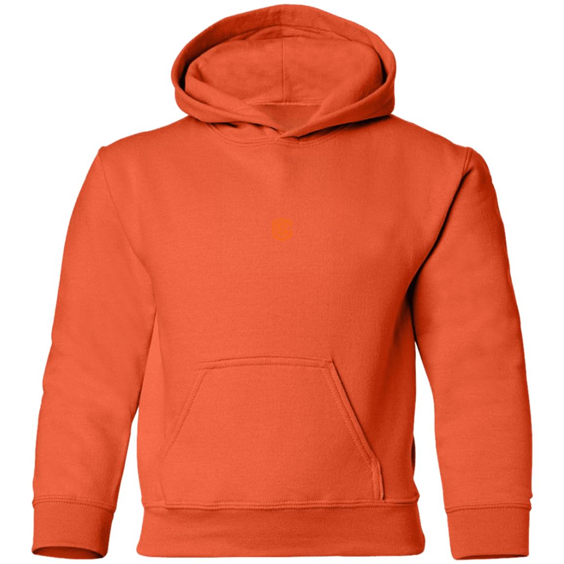 Illustrator Orange Logo G185B Youth Pullover Hoodie