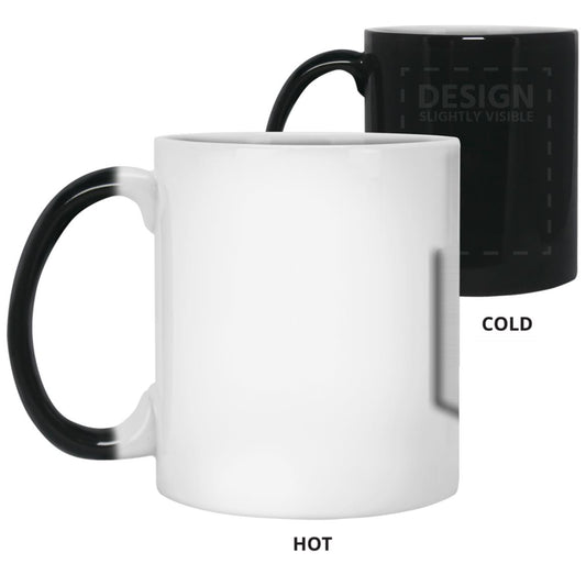 silver (2) 21150 11 oz. Color Changing Mug