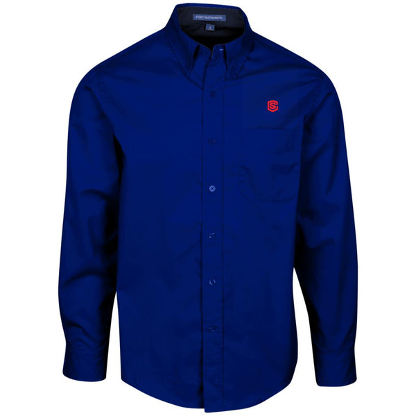 Illustrator Red Logo S608 Men's LS Dress Shirt