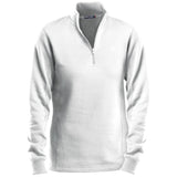 Illustrator White Logo LST253 Ladies' 1/4 Zip Sweatshirt