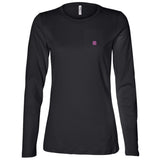 Illustrator Pink Logo B6450 Ladies' Jersey LS Missy Fit