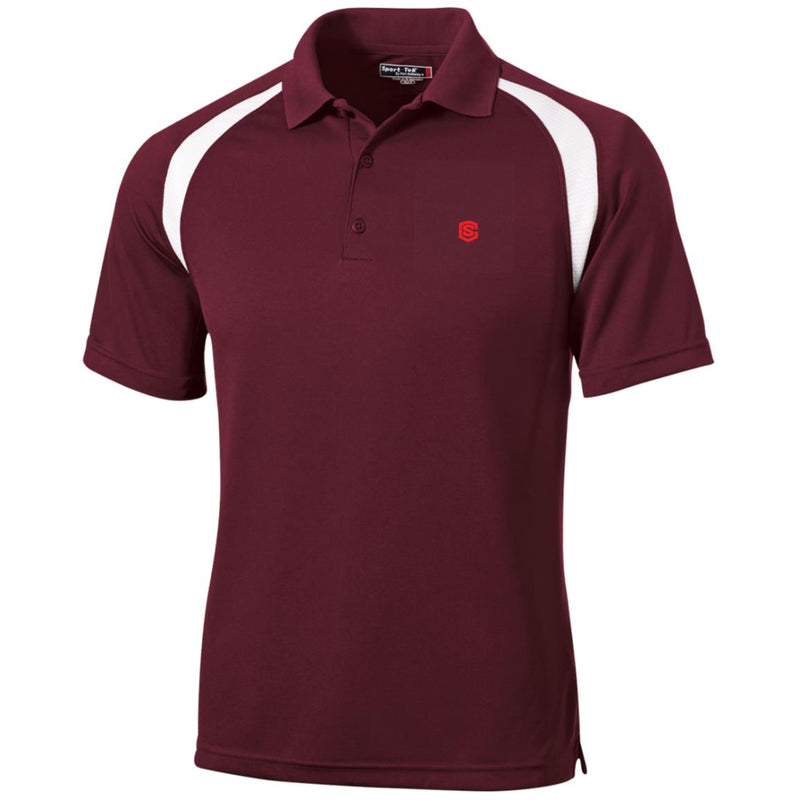Illustrator Red Logo T476 Moisture-Wicking Tag-Free Golf Shirt
