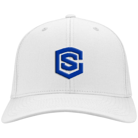 blue (2) C813 Flex Fit Twill Baseball Cap