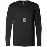 Illustrator Silver Logo 3501 Men's Jersey LS T-Shirt