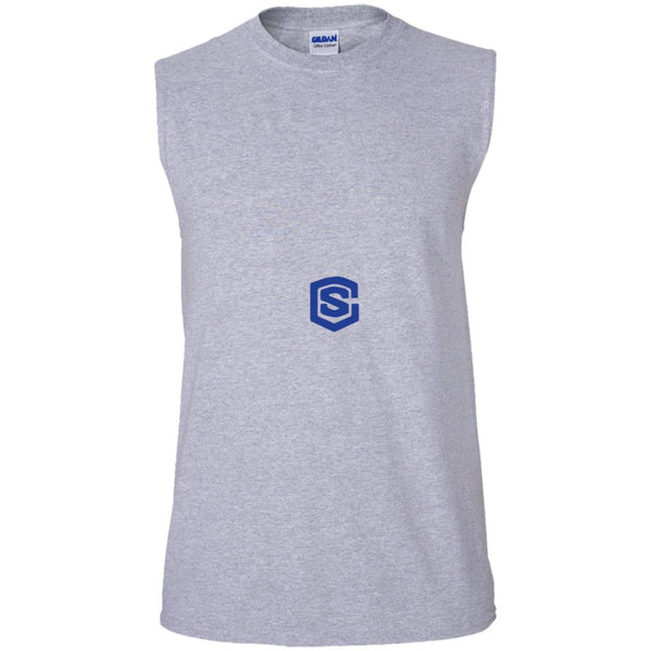 Illustrator Blue Logo G270 Men's Ultra Cotton Sleeveless T-Shirt