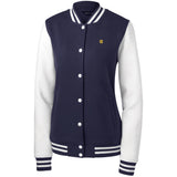 Illustrator Gold Logo LST270 Women's Fleece Letterman Jacket