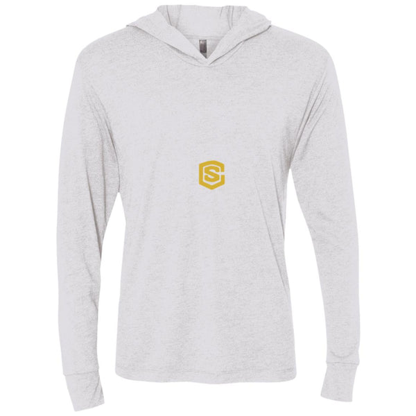 Illustrator Gold Logo NL6021 Unisex Triblend LS Hooded T-Shirt