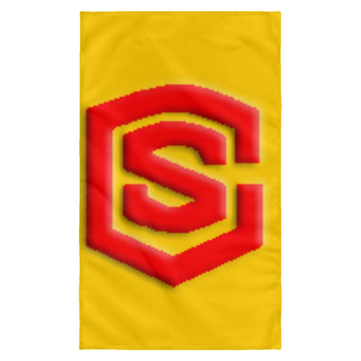 red (2) SUBWF Sublimated Wall Flag