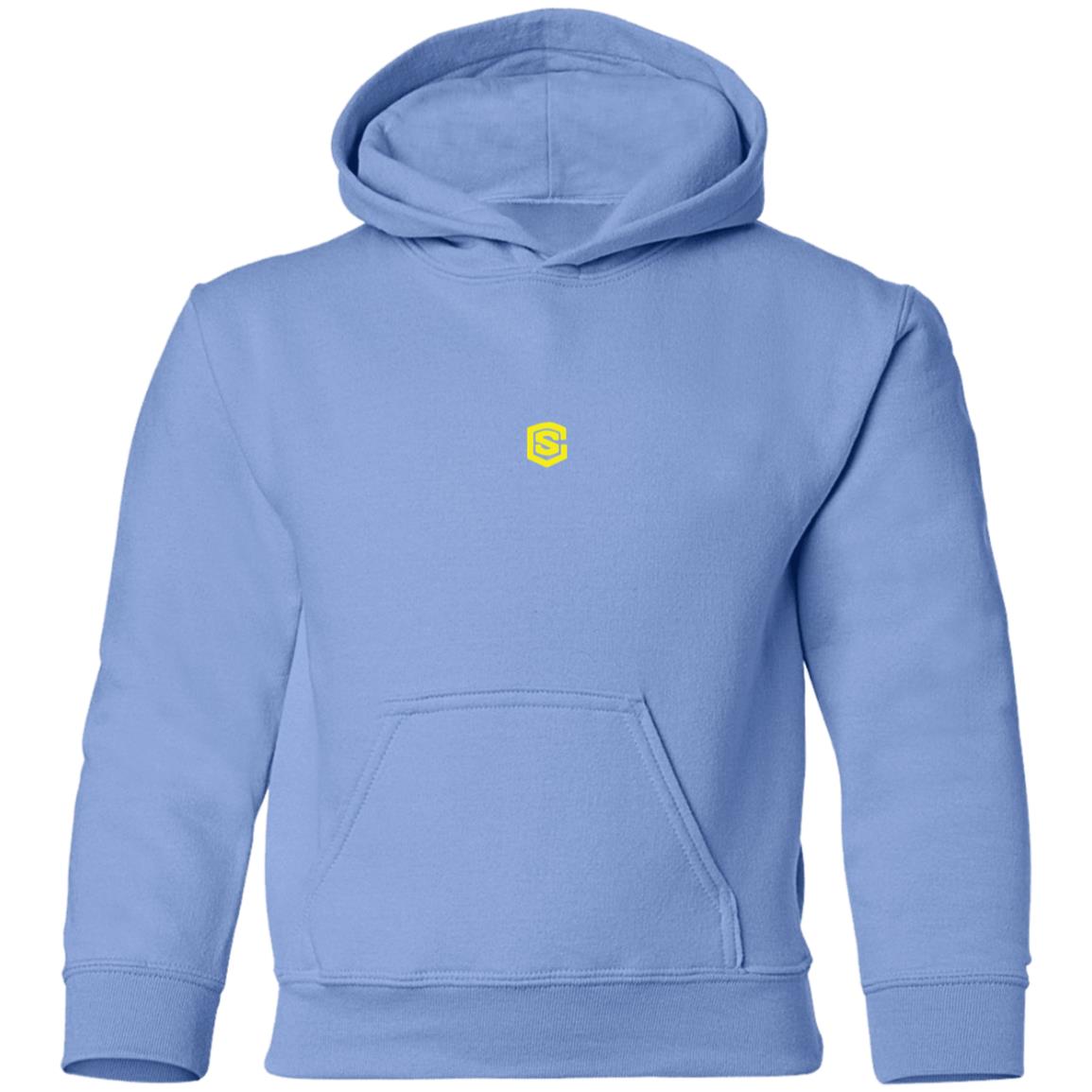Illustrator Yellow Logo G185B Youth Pullover Hoodie