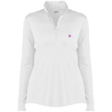 Illustrator Pink Logo LST357 Ladies' Competitor 1/4-Zip Pullover