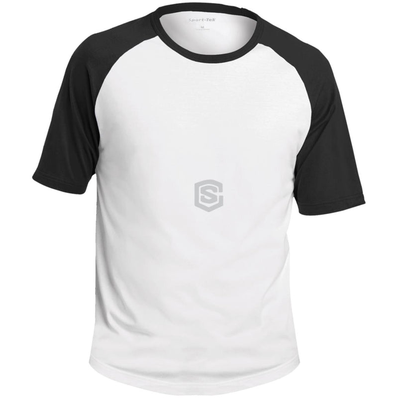 Illustrator Silver Logo T201 SS Colorblock Raglan Jersey