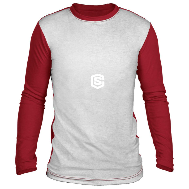 Illustrator White Logo SCLS Sublimated Long Sleeve Shirt