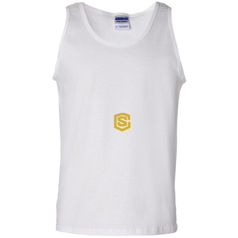 Illustrator Gold Logo G220 100% Cotton Tank Top