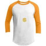 Illustrator Gold Logo T200 3/4 Raglan Sleeve Shirt