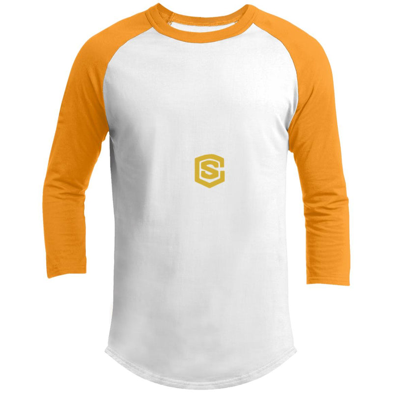 Illustrator Gold Logo T200 3/4 Raglan Sleeve Shirt