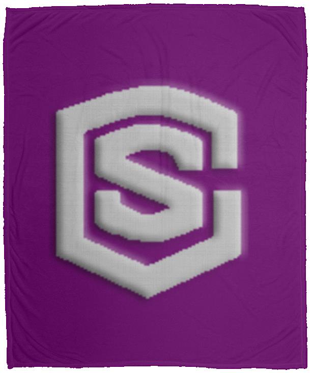 silver (2) VPM Cozy Plush Fleece Blanket - 50x60