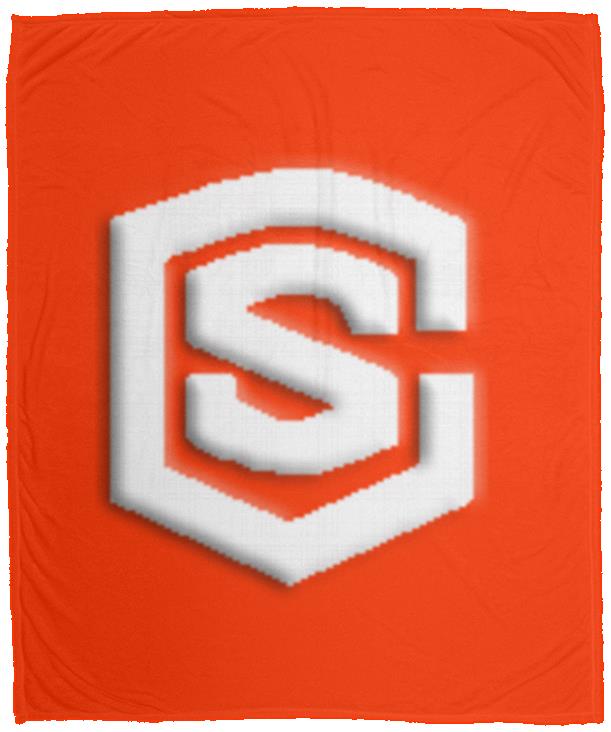 white (2) VPM Cozy Plush Fleece Blanket - 50x60