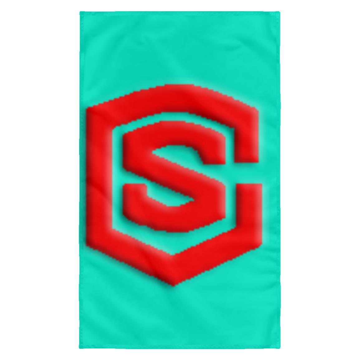 red (2) SUBWF Sublimated Wall Flag