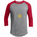 Illustrator Gold Logo T200 3/4 Raglan Sleeve Shirt