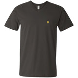 Illustrator Gold Logo 982 Men's Printed V-Neck T-Shirt