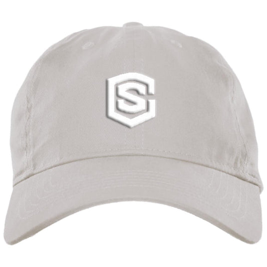 white (2) BX001 Brushed Twill Unstructured Dad Cap