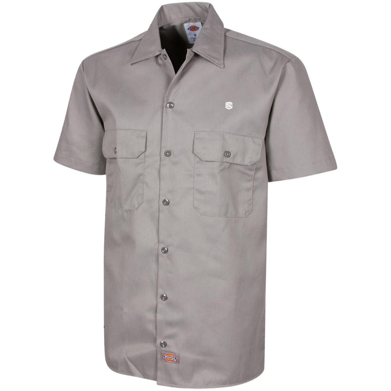 Illustrator White Logo 1574 Men's Short Sleeve Workshirt