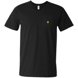 Illustrator Gold Logo 982 Men's Printed V-Neck T-Shirt