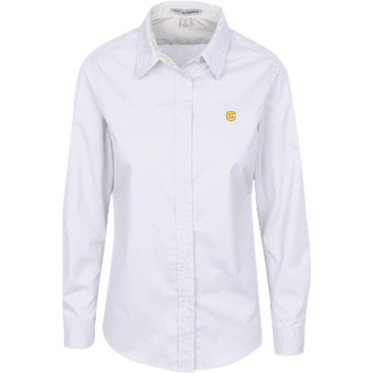 Illustrator Gold Logo L608 Ladies' LS Blouse