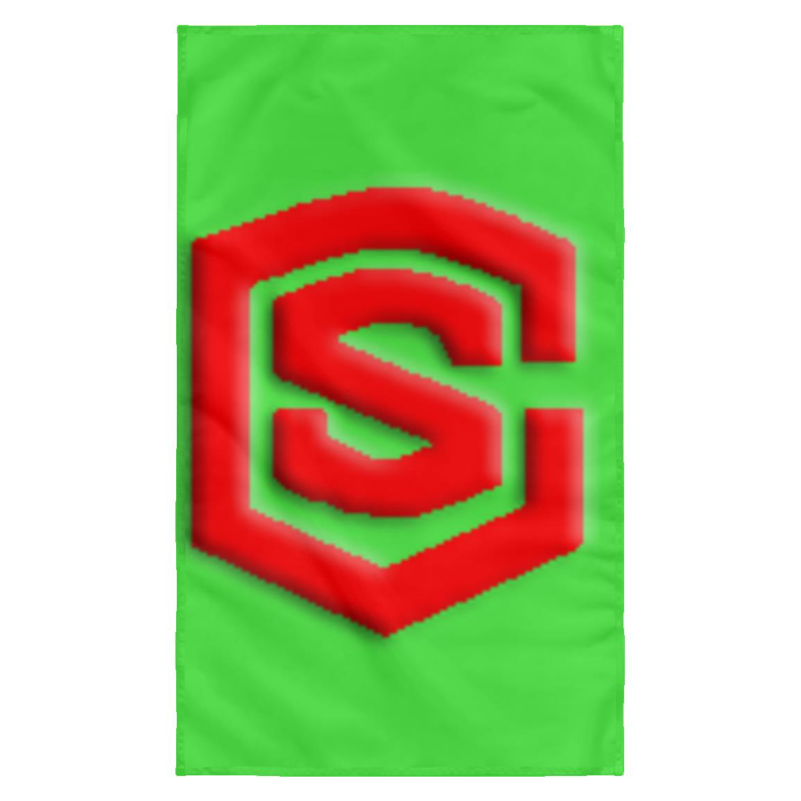 red (2) SUBWF Sublimated Wall Flag