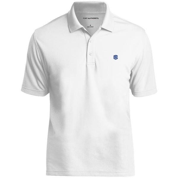 Illustrator Blue Logo K110 Dry Zone UV Micro-Mesh Polo