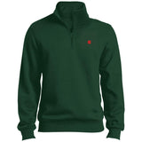 Illustrator Red Logo ST253 1/4 Zip Sweatshirt