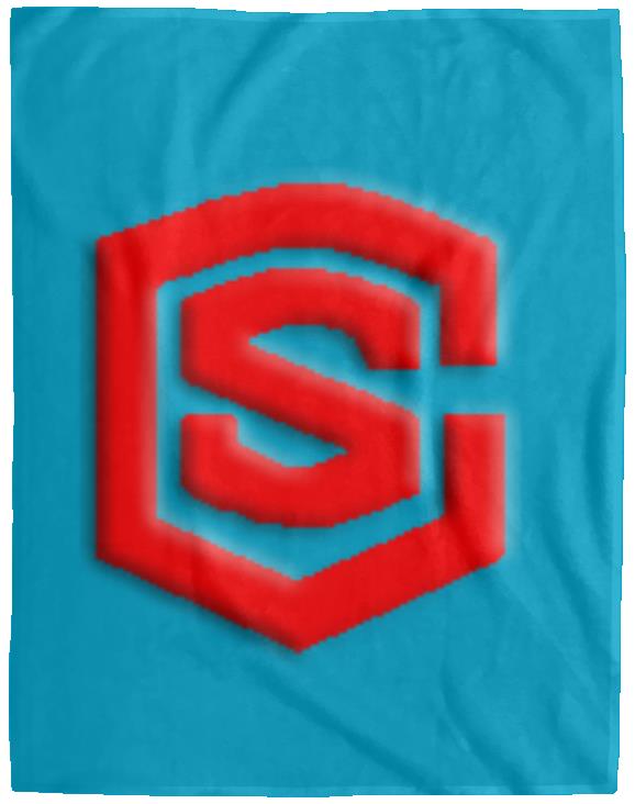 red (2) VPL Cozy Plush Fleece Blanket - 60x80