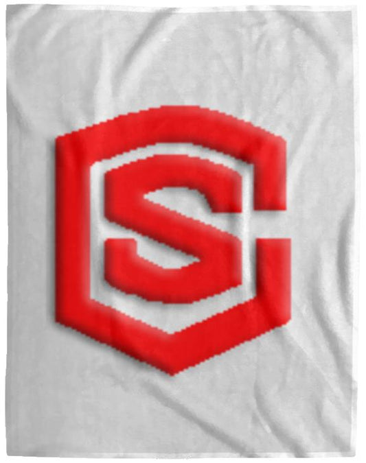 red (2) VPL Cozy Plush Fleece Blanket - 60x80