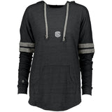 Illustrator Silver Logo 229390 Ladies Hooded Low Key Pullover