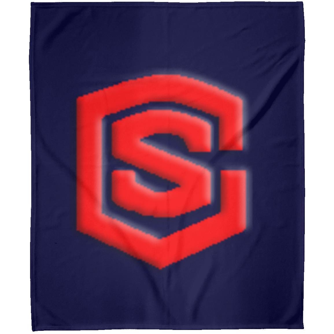 red (2) FLM Arctic Fleece Blanket 50x60