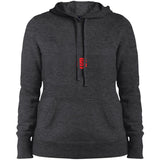 Illustrator Red Logo LST254 Ladies' Pullover Hooded Sweatshirt