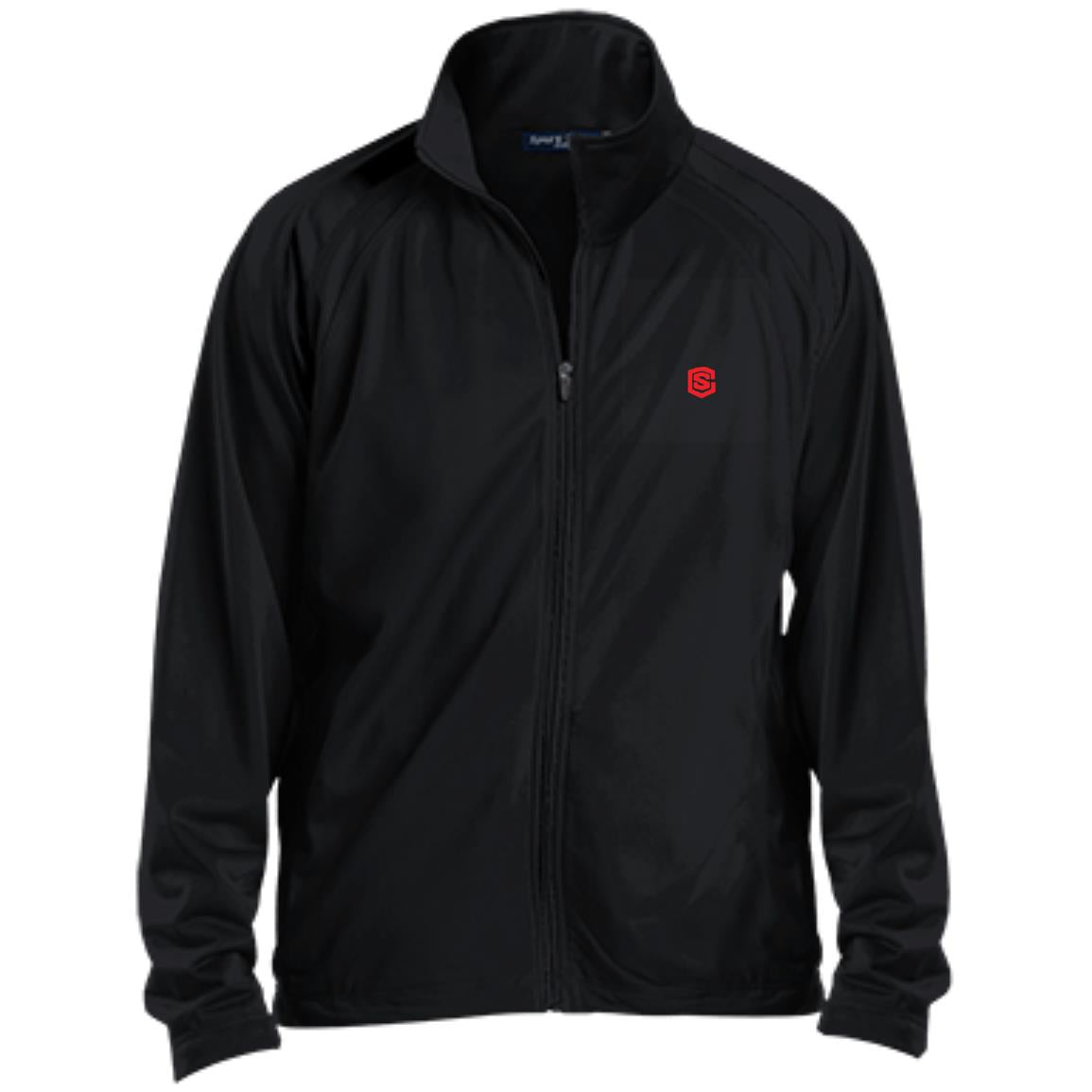 Illustrator Red Logo YST90 Youth Warm Up Jacket