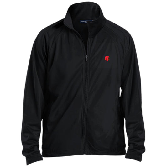 Illustrator Red Logo YST90 Youth Warm Up Jacket