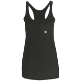 Illustrator White Logo NL6733 Ladies' Triblend Racerback Tank