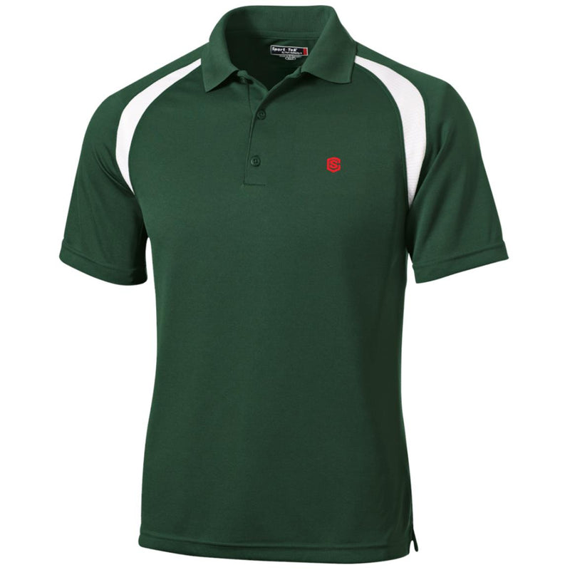 Illustrator Red Logo T476 Moisture-Wicking Tag-Free Golf Shirt