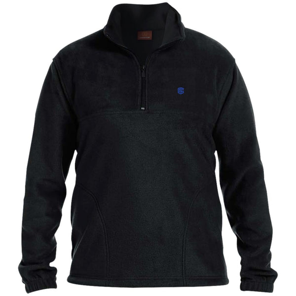 Illustrator Blue Logo M980 1/4 Zip Fleece Pullover