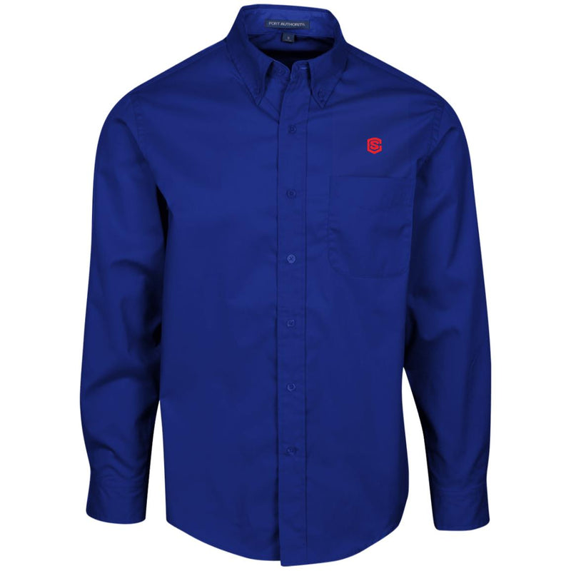 Illustrator Red Logo S608 Men's LS Dress Shirt