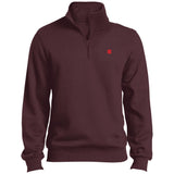 Illustrator Red Logo ST253 1/4 Zip Sweatshirt