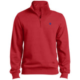 Illustrator Blue Logo ST253 1/4 Zip Sweatshirt