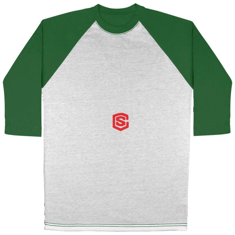 Illustrator Red Logo AOPSR 3/4 Sleeve Raglan